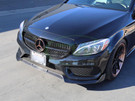 RW Carbon Mercedes W205 BRS Style Carbon Fiber Front Lip Spoiler - mercw20515 RW Carbon Mercedes W205 BRS Style Carbon Fiber Front Lip Spoiler - mercw20515