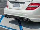 RW Carbon Mercedes W204 C63 Arkym Style Carbon Fiber Diffuser - mercw20418 RW Carbon Mercedes W204 C63 Arkym Style Carbon Fiber Diffuser - mercw20418