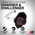 K&N Cold Air Intake - High-flow, Aluminum Tube - Dodge Charger V6-3.6L - knn69-2544TP K&N Cold Air Intake - High-flow, Aluminum Tube - Dodge Charger V6-3.6L - knn69-2544TP