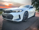 IAW CARBON BMW G20 3-SERIES LCI 330I M340I M PERFORMANCE STYLE FRONT LIP – DRY CARBON FIBER (2 PIECE) IAW00209