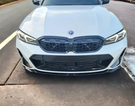 IAW CARBON BMW G20 3-SERIES LCI 330I M340I M PERFORMANCE STYLE FRONT LIP – DRY CARBON FIBER (2 PIECE) IAW00209