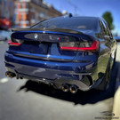 Infinite Autowerks BMW M Style G2X M340 M440 G4X M240 Quad Exhaust Tips – Clamp On - IAW00206