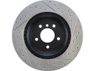 STOPTECH SPORT CROSS-DRILLED & SLOTTED DISC BRAKE ROTORS sto127.34080R