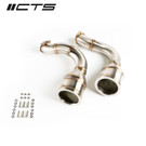 CTS TURBO AUDI SQ7/SQ8/RSQ8/URUS/CAYENNE TURBO 4.0T V8 HIGH-FLOW CATS - CTS-EXH-DP-0048-CAT