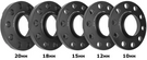 Burger Tuning E Chassis - Burger Motorsports BMW Wheel Spacers w/10 Bolts