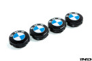 IND Gloss Black Floating Wheel Center Cap Set - 56mm 36122455268-P IND Gloss Black Floating Wheel Center Cap Set - 56mm 36122455268-P