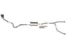 aFe Vulcan Series 2-1/2 IN to 3 IN 304 Stainless Steel Cat-Back Exhaust System w/ Black Tip Toyota Tundra 22-23 V6-3.4L (tt) - afe49-36061-B