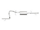 aFe MACH Force-Xp Hi-Tuck 2-1/2 IN 409 Stainless Steel Cat-Back Exhaust System Toyota 4Runner 10-23 V6-4.0L - afe49-46041-1