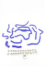 Vargas VTT Honda Civic 2016-2021 (10th Gen) 6-Ply Silicone Vacuum/Coolant Hose kit