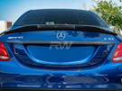 RW Carbon Mercedes W205 Sedan Carbon Fiber Trunk Trim - Mercw20550