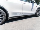 RW Carbon Tesla Model Y DTM Carbon Fiber Side Skirt Extensions - tesla033 RW Carbon Tesla Model Y DTM Carbon Fiber Side Skirt Extensions - tesla033