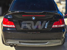 RW Carbon BMW E82 Carbon Fiber GTX Trunk Spoiler - bmwe82017