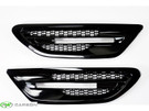 RW Carbon BMW F10 M5 Gloss Black Fender Grilles - bmwf10029 RW Carbon BMW F10 M5 Gloss Black Fender Grilles - bmwf10029