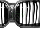 RW Carbon BMW G01 G02 F97 F98 LCI Dual Slat Carbon Fiber Grille - bmwg01014