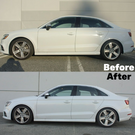 Megan Racing Audi A3 2014+ (AWD) / S3 2014+ (AWD) - Euro II Series Coilovers - MR-CDK-AA314-AW