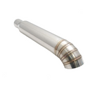 Megan Racing Universal 3" to 4" VIP Exhaust Tips "Blast Pipes" Style - Single - Turn Down - Stainless Tip - MR-UT-FD-S4 Megan Racing Universal 3" to 4" VIP Exhaust Tips "Blast Pipes" Style - Single - Turn Down - Stainless Tip - MR-UT-FD-S4