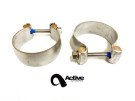 Active Autowerke Exhaust Clamp Set F8X - 11-097S Active Autowerke Exhaust Clamp Set F8X - 11-097S