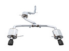 AWE Tuning 18-21 Volkswagen Jetta GLI Mk7 Touring Exhaust - Diamond Black Tips (Fits High-Flow DP)  awe3015-23062 AWE Tuning 18-21 Volkswagen Jetta GLI Mk7 Touring Exhaust - Diamond Black Tips (Fits High-Flow DP)  awe3015-23062