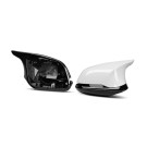 MHC BMW F Series 6 Piece Full Replacement Performance Mirror Units In Gloss White  MHC-GW-FMCU001