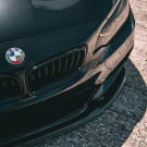 MHC Black BMW M2/2 Series Single Slat Front Grilles In Gloss Black (F87/F22/F23)  MHCB-2SER-GB-FG001