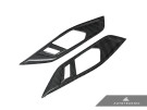 AutoTecknic Dry Carbon Interior Door Handle Trim Set  ATK-BM-0421 AutoTecknic Dry Carbon Interior Door Handle Trim Set  ATK-BM-0421