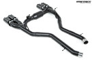Eisenmann F87 M2 Competition Black Series Performance Exhaust  - Race - 4*90mm LeMans Brushed Black Anodized  B5462.20904.22.B