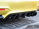 AutoTecknic Dry Carbon Extended-Fin Competition Rear Diffuser - F80 M3 | F82/ F83 M4  ATK-BM-0352-V2