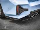 AutoTecknic Dry Carbon Rear Bumper Reflector Trim Set - G87 M2  ATK-BM-0382 AutoTecknic Dry Carbon Rear Bumper Reflector Trim Set - G87 M2  ATK-BM-0382