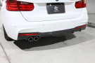 3D Design F30 / F31 3-Series M-Sport Carbon Rear Diffuser - 3108-23011