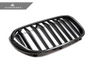 AutoTecknic Carbon Fiber Front Grille Set - G11/ G12 7-Series Pre-LCI (16-19)  ATK-BM-0301-CF