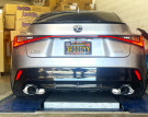 Invidia 13+ Lexus IS 250/IS 350 Q300 w/ Rolled Titanium Tips Axle-Back Exhaust  invHS13LISG3T Invidia 13+ Lexus IS 250/IS 350 Q300 w/ Rolled Titanium Tips Axle-Back Exhaust  invHS13LISG3T