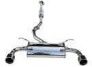 Invidia Subaru BRZ / Scion FRS Q300 w/ Rolled SS Tips Cat- Back Exhaust  invHS12SSTG3S