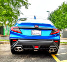 Invidia 2022+ Subaru WRX Q300 Rolled Stainless Steel Tip Cat-Back Exhaust  invHS22WRXG3S