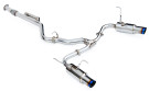Invidia 2022+ Subaru WRX N1 Twin Outlet Single Layer Tip Cat-Back Exhaust  invHS22WRXGTT