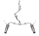 Invidia 2022+ Subaru WRX N1 Twin Outlet Single Layer SS Tip Cat-Back Exhaust  invHS22WRXGTP
