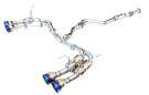 Invidia 2015+ Subaru WRX / STI Gemini/R400 Single Layer Quad Titanium Tip Cat-Back Exhaust  invHS15STIGM4ST