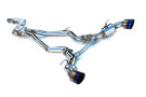 Invidia 2019+ Toyota Supra Dual N1 w/ Valve Single Layer Titanium Tip Cat-back Exhaust  invHS19TSP4VGD1GT