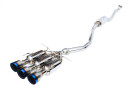 Invidia 17+ Honda Civic SI Sedan Gemini Triple Titanium Tip Cat-back Exhaust  invHS17CS47GM3ST