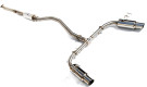 Invidia 2022+ Honda Civic Si (1.5T) 70mm N1 Cat Back Exhaust - SS Tips  invHS22HS4GD1SSL