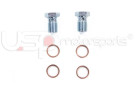 USP Motorsports Stainless Steel Brake Line Kit For Audi RS6/RS4 - A-1860CL