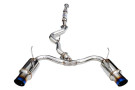 Invidia 08-11 STi Hatch / 11 WRX Hatch Dual N1 Single Layer Titanium Tipped Cat-back Exhaust  invHS08STIGTT
