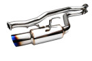 Invidia 08+ WRX Hatch / 08 STi 76mm RACING Titanium Tip Cat-back Exhaust  invHS08SW5GRT