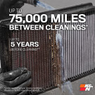 K&N High-Flow Original Lifetime Engine Air Filter - Hyundai Coupe/ Elantra/ Tiburon/ Tucson/ Kia - knn33-2201