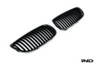 IND E9X M3 Matte Black Front Grille Set  IND-E9XM-MBFG IND E9X M3 Matte Black Front Grille Set  IND-E9XM-MBFG
