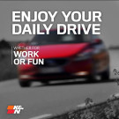 K&N High-Flow Original Lifetime Engine Air Filter - Volkswagen Golf VII L4-1.5L F/I - knn33-3111