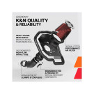K&N Cold Air Intake - High-flow, Roto-mold Tube - Toyota Land Cruiser V8-5.7L - knn63-9040
