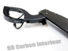 DB CARBON - 3 Cup holder trim pieces