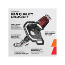 K&N Cold Air Intake - High-flow, Aluminum Tube - Toyota Tacoma V6-4.0L - knn77-9037KP
