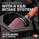 K&N Charge Pipe - Aluminum Tube - Toyota GR Corolla L3-1.6L - knn77-1018TWR