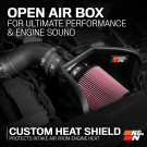 K&N Cold Air Intake System - High-flow Air Filter, Aluminum Tube - Volkswagen Atlas V6-3.6L F/I - knn69-9756TC K&N Cold Air Intake System - High-flow Air Filter, Aluminum Tube - Volkswagen Atlas V6-3.6L F/I - knn69-9756TC